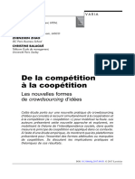 De La Competition A La Coopetition