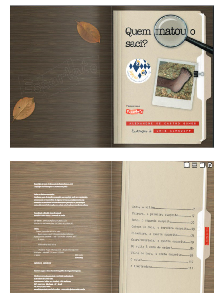 Livro Quem Matou o Saci Alexandre de Castro Gomes Compress | PDF