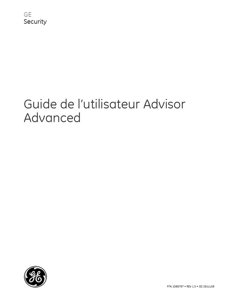 Guide de L'utilisateur Advisor Advanced: Security | PDF | Clavier d ...