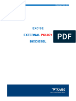 Sars Excise External Policy Biodiesel