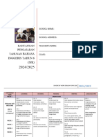 SOW ENGLISH YEAR 6 (SJK) 2024-2025 by RozayusAcademy