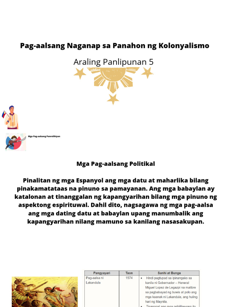 Pag Aalsang Naganap Sa Panahon NG Kolonyalismo | PDF