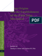 Stanley E. Porter - Andrew W Pitts - Christian Origins and The Establishment of The Early Jesus Movement-Brill (2018)