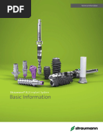 Straumann Bone Level Tapered Implant 2 9mm SC | PDF | Dental Implant ...