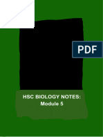 HSC Biology Notes Module 5