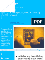 PPT - FPL 11 - 12 Q1 0301 - Kahulugan Layunin at Gamit NG Abstrak