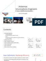 Antennas For Communications Engineers Part II