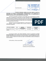 Propuesta Contratación Personal Laboral Fijo Puesto de Monitora Centro Discapacitados