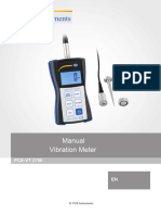 Manual Vibration Meter Pce VT - 2700