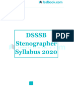 DSSSB Steno Syllabus d84dc450