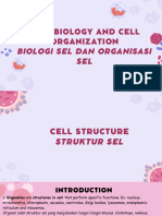 Cell Biology and Cell Organization Biologi Sel Dan Organisasi Sel