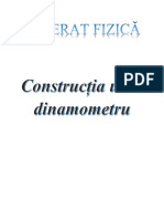 Referat Fizica Dinamometru