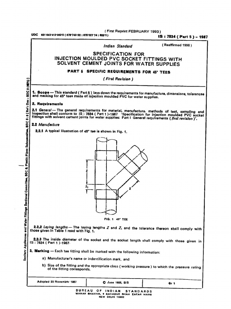 Is-7834 Part-5 - 1987 | PDF