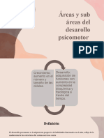 AREAS DEL DESAROLLO PSICOMOTOR ReLAC