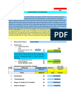 Fly Ash Bricks Project Report