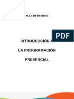 PRESENCIAL Plan - Programa - Introducción A La Programación (Oficial-Actualizado)