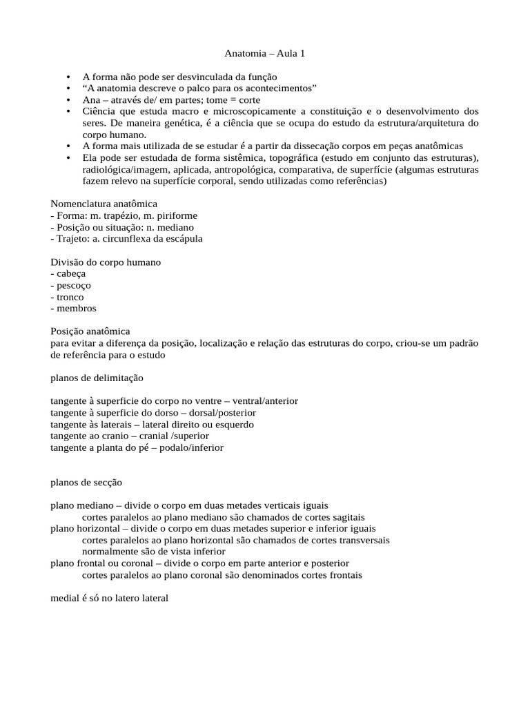 Anatomia 2 Pdf Anatomia Corpo Humano