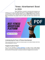 How Can Fitness Advertisement Boost Your Brand