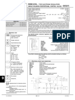 REM.S - para Valvula Hidraulica Proporcional
