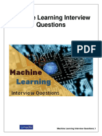 Machine Learning Interview Questions and Answers PDF