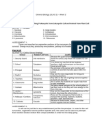 General Biology SLAS 2