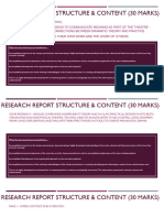 RR Structure & Content - A Level Drama & Theatre