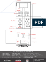 Beach Luxury Skills360 Launch Event Layout