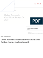 Global Economic Conditions Survey - Q4 2023 - ACCA Global