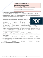 3.develop Understanding of Taxation Exam