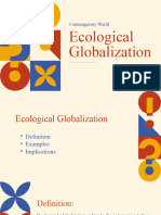 Ecological Globalization