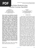 Heart Failure Prediction Using Machine Learning Algorithms