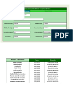 Plantilla Excel de Agenda Telefonica Gratis