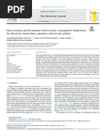 Does Economic Growth Promote Electric Power Consumption - Implications For Electricity Conservation, Expansive, and Security Policies