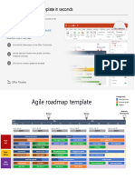 Agile Roadmap Template