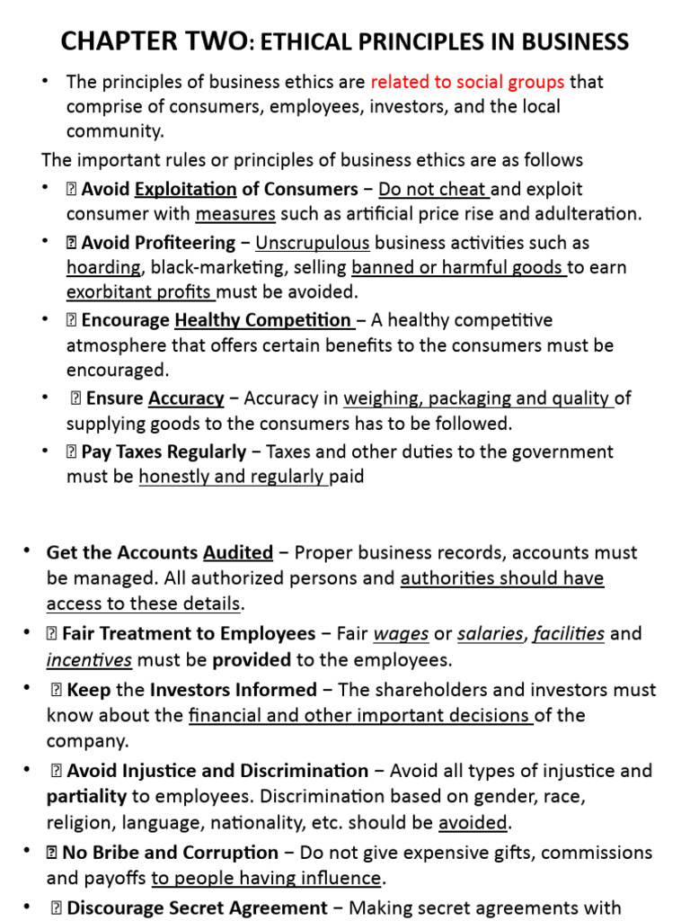 Business Ethics Chapter 2 & 3 & 5 | PDF | Virtue Ethics | Morality