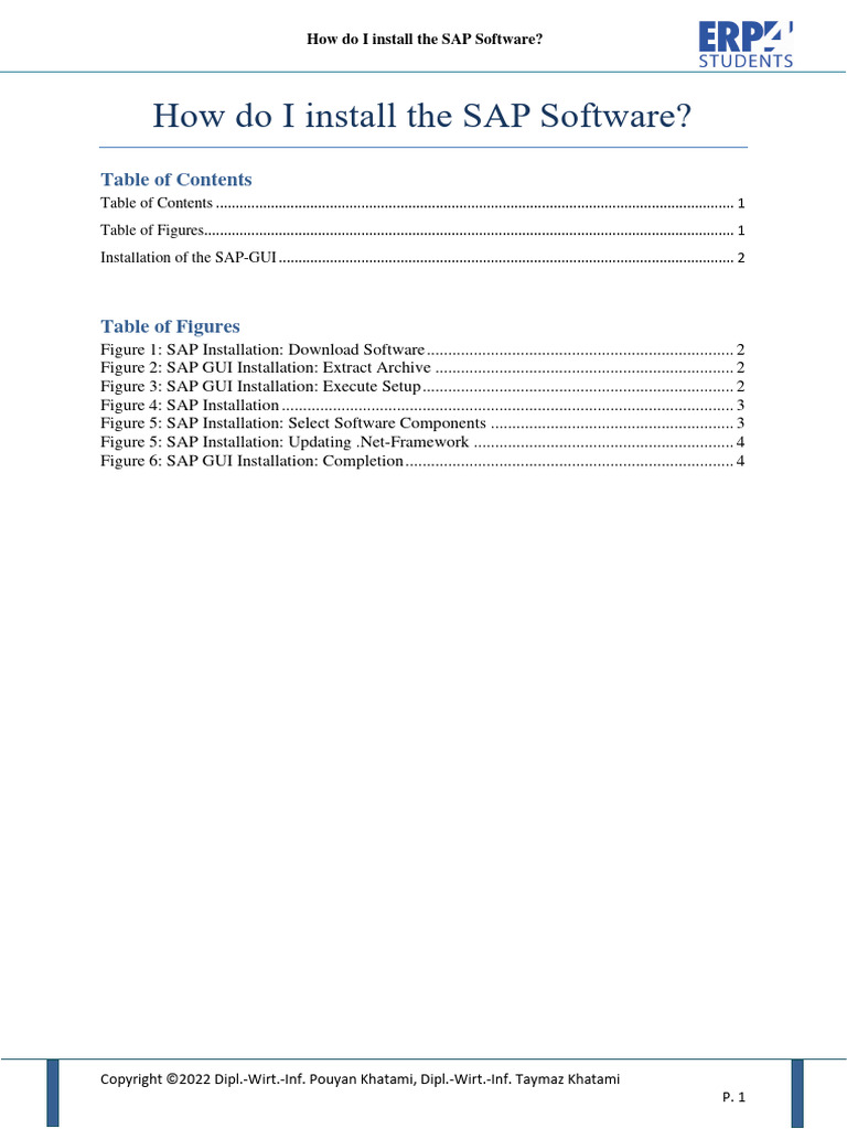 04-How Do I Install The SAP Software | PDF | Microsoft Windows ...