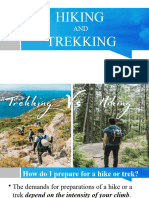 Lesson 2 Hiking and Trekking