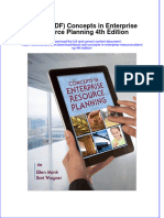 Concepts in Enterprise Resource Planning 4Th Edition Full Chapter