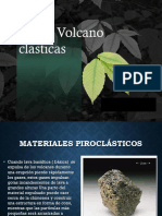 Rocas Volcanoclasticas