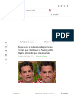 Impacto en La Industria Del Espectáculo - Revelan Que Cristián de La Fuente Podría Llegar A Tribunales Por Esta Denuncia