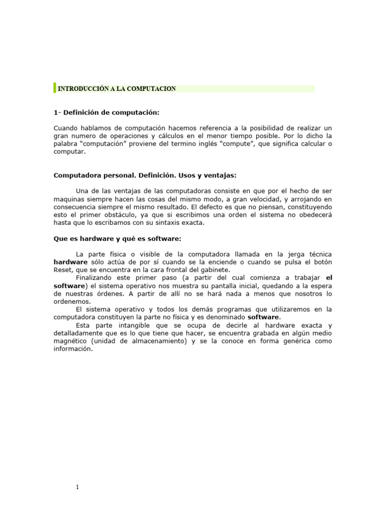 Unidad I Hardware | PDF | DVD | Unidad de estado sólido