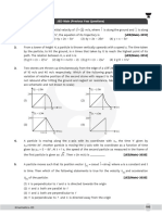 Physics Kinematics-2D