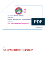 Ch-2 Linear Models For Regression