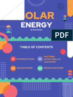 Solar Energy Geo Presentation 10exp