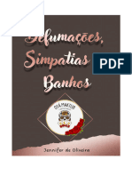 Defumações, Simpatias e Banhos - Jennifer de Oliveira