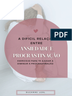 Ansiedade e Procrastinação SL