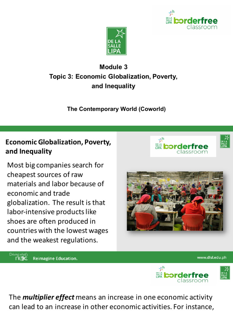 Economic Globalization and Inequality Insights | PDF | Economic ...
