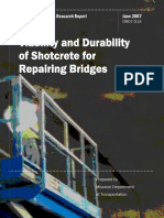 Viability and Durability of Shotcrete