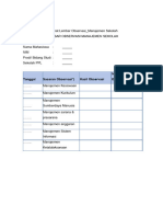 Format Lembar Observasi