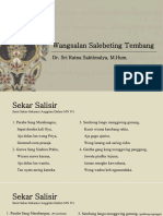 Puisi Jawa Baru - Wangsalan II